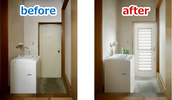 ������h�A��LIXIL�w���V�F���g �A���~�^�C�v�x�֌��������p�̎���